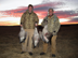 Goose hunters on property - Jan 2009