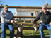 Nobert and Gary after successful 2009 hunt